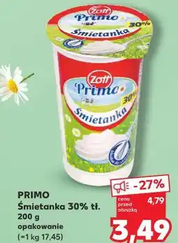 Kaufland PRIMO Śmietanka 30% tł oferta