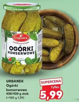 Kaufland URBANEK Ogórki konserwowe oferta
