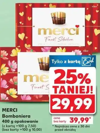 Kaufland MERCI Bomboniera oferta