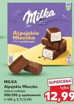 Kaufland MILKA Alpejskie Mleczko oferta