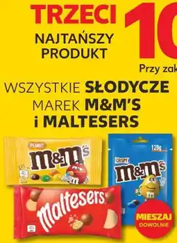 Kaufland WSZYSTKIE SŁODYCZE MAREK M&M'S i MALTESERS oferta