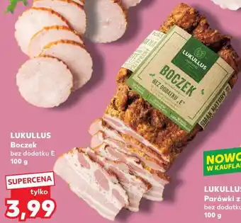Kaufland LUKULLUS Boczek bez dodatku E oferta