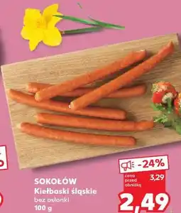 Kaufland SOKOŁ3W Kiełbaski œląskie bez osłonki oferta