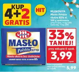 Kaufland MLEKOVITA Masło Polskie ekstra 82% tł oferta