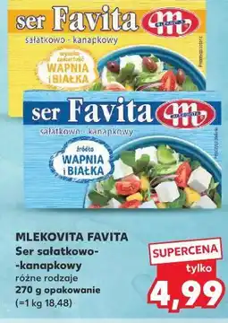Kaufland MLEKOVITA FAVITA Ser sałatkowo-kanapkowy oferta