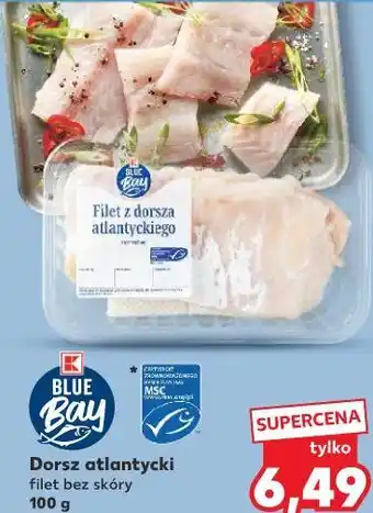 Kaufland BLUE BAY Dorsz atlantycki filet bez skóry oferta