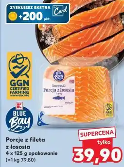 Kaufland BLUE BAY Porcje z fileta z łososia oferta