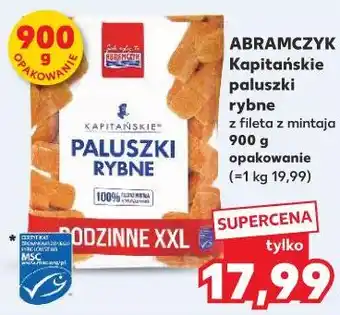 Kaufland ABRAMCZYK Kapitańskie paluszki rybne oferta