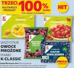 Kaufland WSZYSTKIE OWOCE MROŻONE MARKI K-CLASSIC oferta