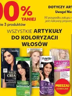 Kaufland WSZYSTKIE ARTYKUŁY DO KOLORYZACJI WŁOSÓW oferta
