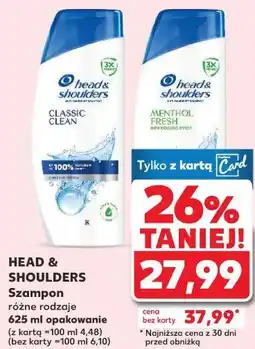 Kaufland HEAD & SHOULDERS Szampon oferta