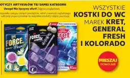 Kaufland WSZYSTKIE KOSTKI DO WC MAREK KRET, GENERAL FRESH I KOLORADO oferta