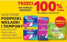 Kaufland WSZYSTKIE PODPASKI, WKŁADKI I TAMPONY oferta