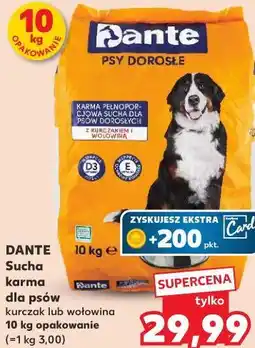 Kaufland DANTE Sucha karma dla psów oferta