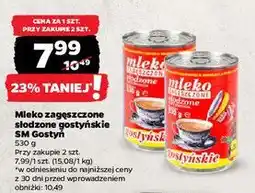 Netto Mleko zagęszczone słodzone Gostyń oferta
