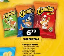 Netto Chrupki spirals ser z ketchupem Cheetos oferta