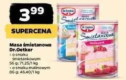 Netto Masa śmietanowa malinowa Dr. Oetker oferta