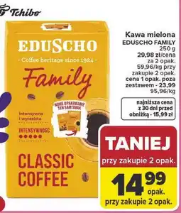 Carrefour Kawa Eduscho Family oferta
