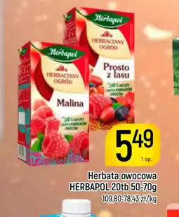 Delikatesy Piotruś Pan Herbata owocowa Herbapol oferta