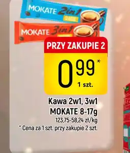 Delikatesy Piotruś Pan Mokate Kawa 2w1, 3w1 oferta