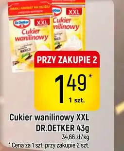 Delikatesy Piotruś Pan DR.OETKER Cukier wanilinowy XXL oferta