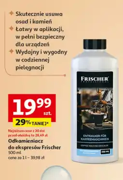Auchan Odkamieniacz do ekspresów Fischer oferta