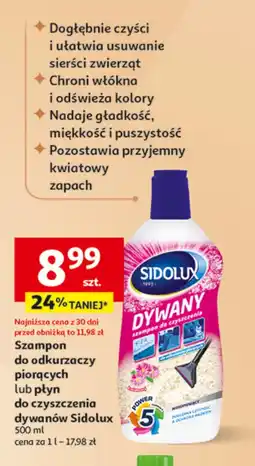 Auchan Szampon do dywanów Sidolux oferta