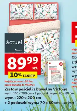 Auchan Zestaw pościeli Actuel oferta