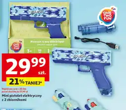 Auchan Pistolety na wodę One Two Fun oferta