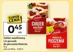 Auchan Cukier wanilinowy Delecta oferta