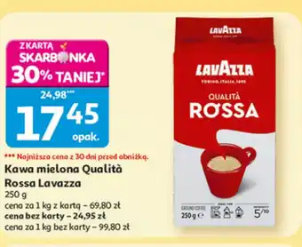 Auchan Kawa mielona Lavazza oferta