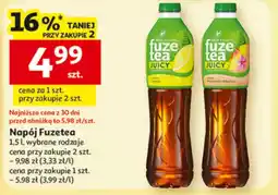 Auchan Napój Fuzetea oferta