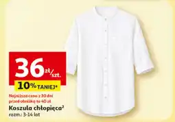Auchan Koszula chłopięca oferta