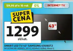 Auchan Smart tv Samsung oferta