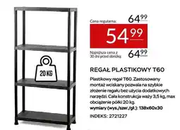 Abra Regał plastikowy T60 oferta