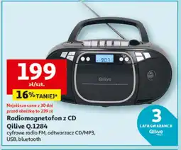 Auchan Radioodtwarzacz Qilive oferta