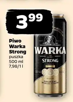 Netto Piwo Warka Strong oferta