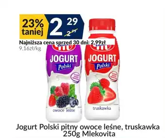 Sużyw Jogurt pitny Mlekovita oferta