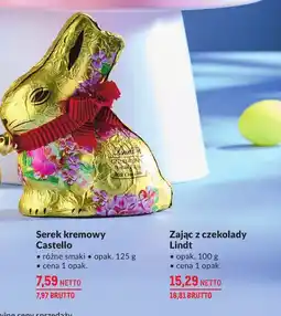 Makro Zajączek czekoladowy Lindt oferta