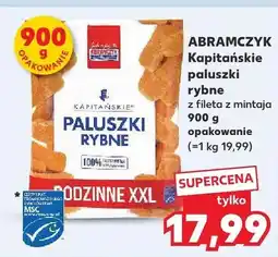 Kaufland Paluszki rybne Kapitańskie z mintaja oferta