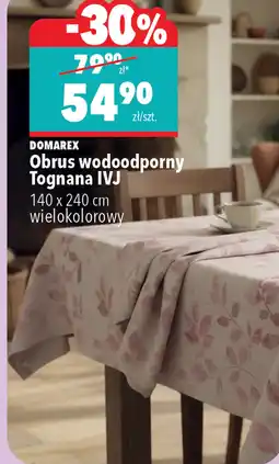 Biedronka Obrus Domarex oferta