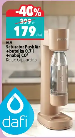 Biedronka Saturator do wody Pushair Dafi oferta