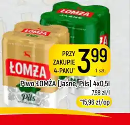 Delikatesy Piotruś Pan Piwo Lomża oferta