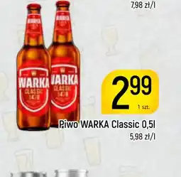 Delikatesy Piotruś Pan Piwo Warka Classic oferta