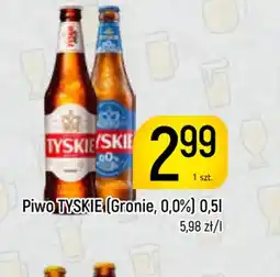 Delikatesy Piotruś Pan Piwo Tyskie Gronie oferta