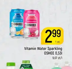 Delikatesy Piotruś Pan Vitamin Water Sparkling Oshee oferta