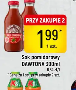 Delikatesy Piotruś Pan Sok pomidorowy Dawtona oferta