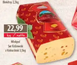 DUO-TES Mlekpol Ser Królewski z Kolna blok oferta