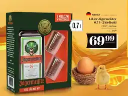 Polomarket Likier Jägermeister + 2 kieliszki oferta