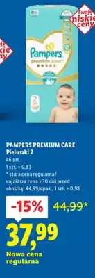 Lidl Pieluszki Premium Care - 2 oferta